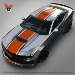 Car Decal Clubman Style Rally Stripe