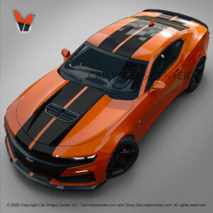 Car Decal Le Mans Style Rally Stripe