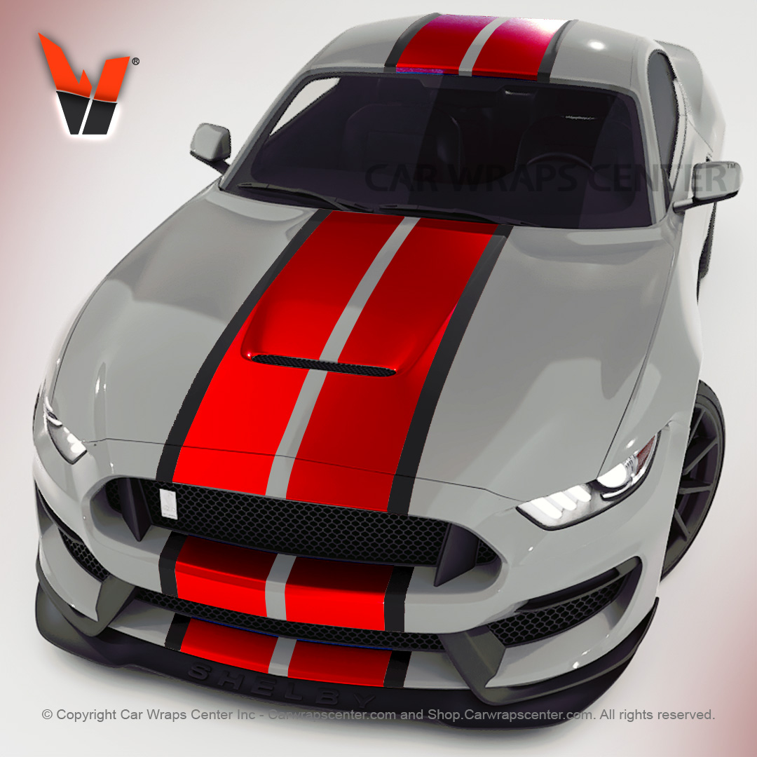 Configure your own rally stripes